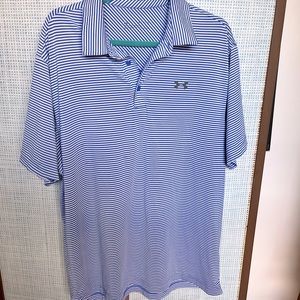 Under‎ Armour striped polo XL